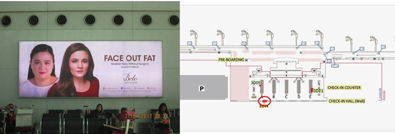 菲律宾马尼拉机场广告媒体