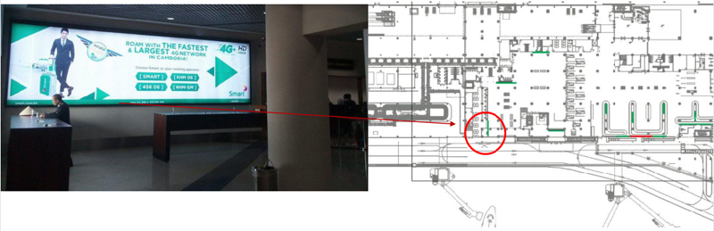 柬埔寨金边机场媒体广告
